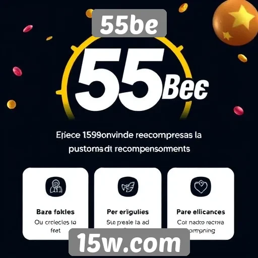 Funcionamento do sistema de recompensas do 55be